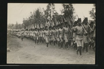 The King's African Rifles at Kibata, German East Africa December 1916 to January 1917