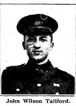 21 May 1917 : Capt. John Wilson Tailford M.C.