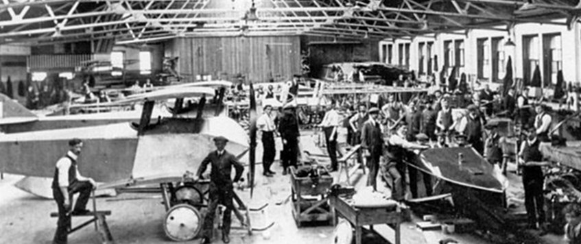 'Sopwith and Barnwell - First World War I's leading aeroplane makers' a talk given by John Gilder.