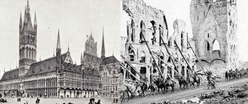 'The Rebuilding of Ypres after the War' a talk given by Mark Connelly
