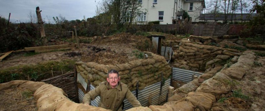 'Bombs, Bullets and Bayonets' with Andy Robertshaw