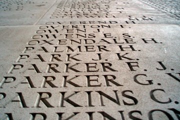 The Abandoned St Quentin  Memorial to the Missing