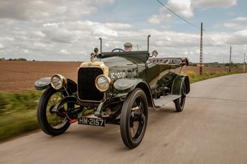 The workhorse of the staff: The Vauxhall D-Type staff car