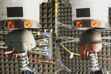 Do WWI helmets protect against shock waves as well as modern designs?