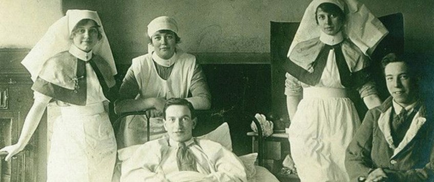 'British Nursing Practices & Procedures on the Western Front' a talk given by Dr. Phlylomena Badsey