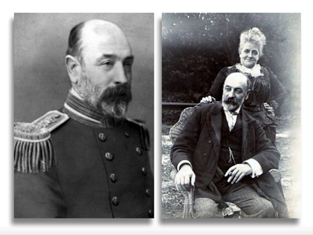 Read Admiral James Bedbrook and his wife Matilda