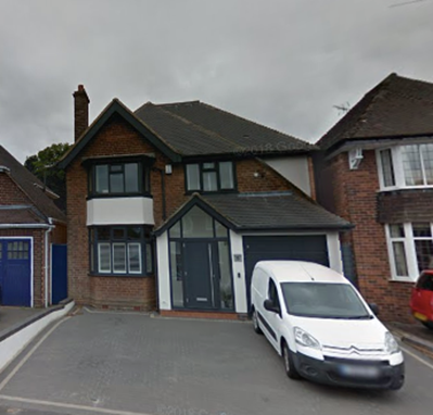 5 St. Peter’s Road, Harborne, Birmingham (c) Google Street View 2021