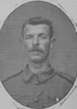 31 August 1916 : Pte Evan May