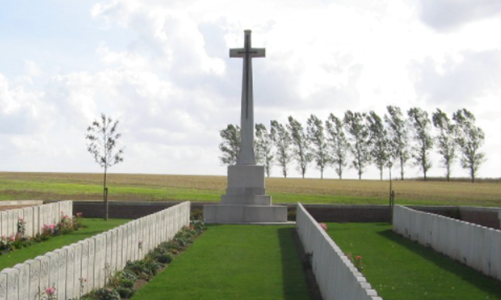 Grandcourt Road Cemetery, France (c CWGC 2021)