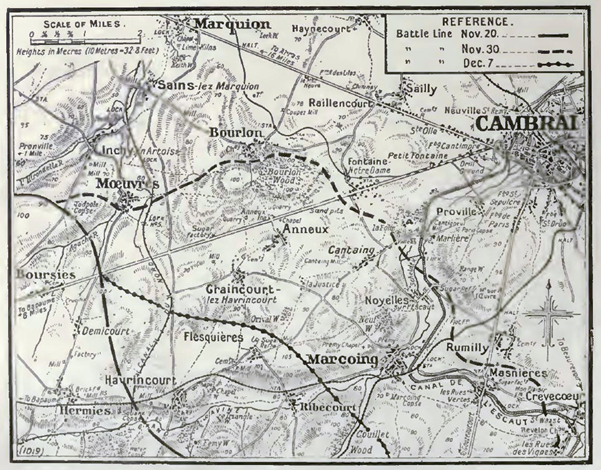 Cambrai salient north, 1917