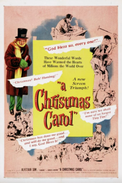 Poster for 'A Christmas Carol' from IMBd (2021)