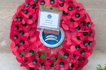 All over the world: media coverage of this year’s Western Front Association’s Armistice ceremony at the Cenotaph