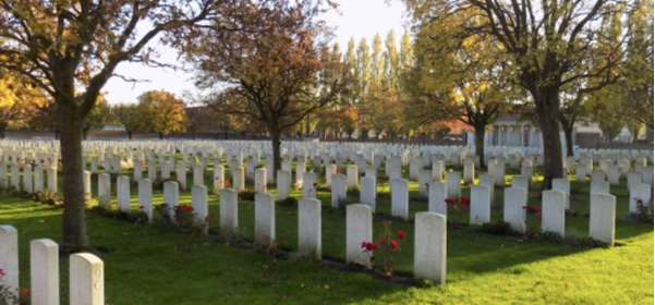 Cité Bonjean Military Cemetery, Armentieres. (c) CWGC 2022