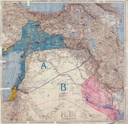 Mapping the Middle East after the Great War