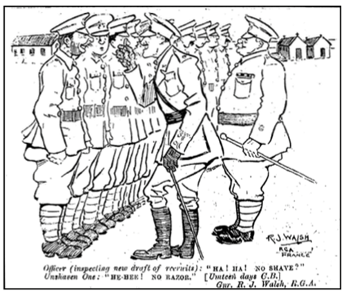 Figure 7: Blighty, 9 January 1918, p.11 (Author).