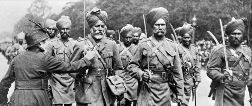 'The Indian Army in the First World War' a presentation by Major Gordon Corrigan MBE 8 March 2018