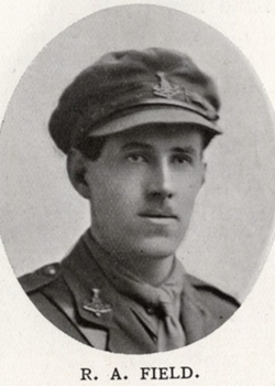 2 April 1917 : Captain Robert Alister Field MC
