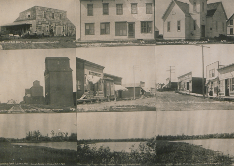 Views of Darlingford, Manitoba Public Domain Winnipeg Photo, Co 1908