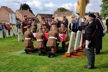 Bolton Wanderers footballer killed in WW1 buried with military honours
