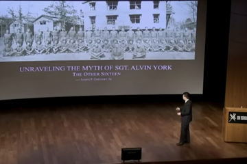 ‘Unraveling the Myth of Sgt York: The Other Sixteen Men’ as presented by James Gregory