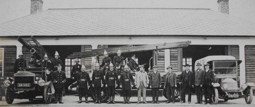 'Ministry of Munitions Fire Brigade, HM Factory Gretna' with Nigel Crompton