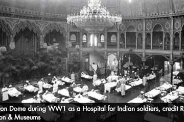The Royal Pavilion, Brighton as an Indian Military Hospital 1914/16 – Amanda Scales