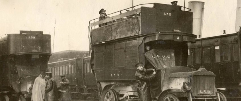 The Walthamstow Buses that went to the Front: AEC & the Great War’ with Neil Houghton
