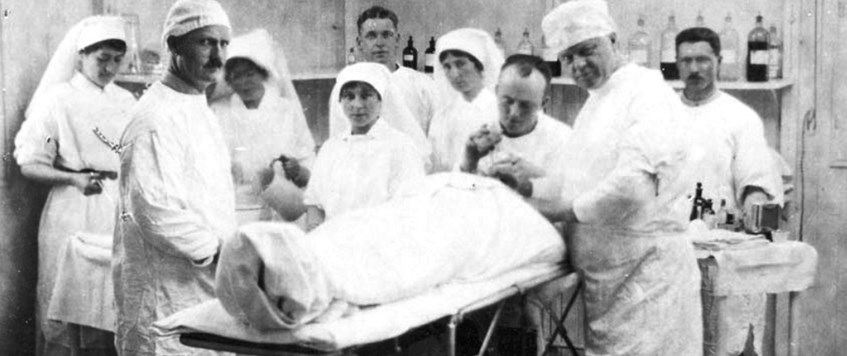 ‘Nursing and medical care during the First World War and developments since’ with Emily Mayhew