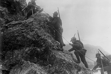 British Army in the Italian Alps 1917 by Robert Fleming