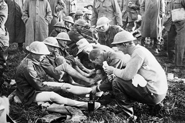 British Medical Casualties on the Western Front in the Great War Part 1: Dealing with Wound Related Trauma