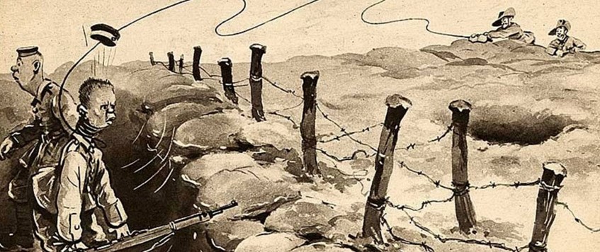 'Winning With Laughter - Cartoonists in the First World War' with Lucy Gosling