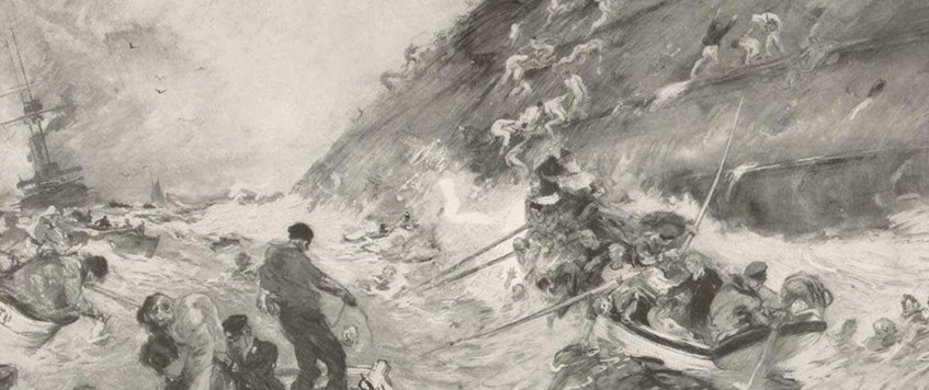'Naval Disaster on the Broad Fourteens by Stan Grosvenor'