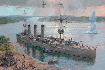 'Shout at the Devil': The hunt for SMS Königsberg. A talk by Kevin Patience