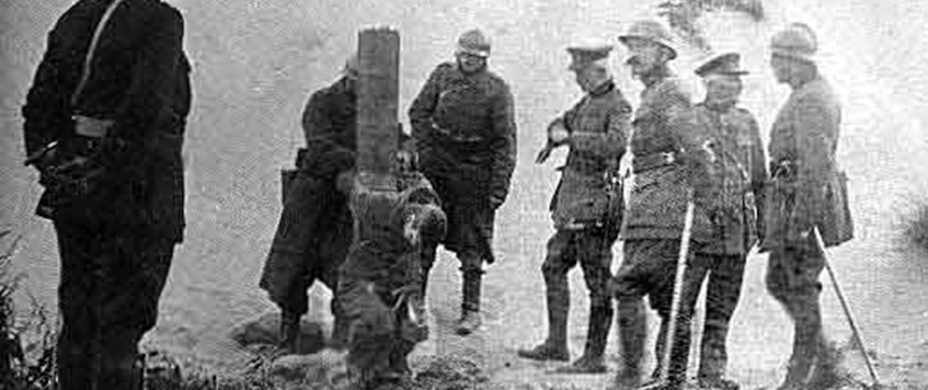 ‘The killing of the Iron 12’: the execution of British soldiers in WW1
