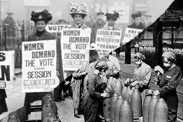 Dr Viv Newman - "Doing Their Bit; Suffragettes, Suffragists and the Great War"