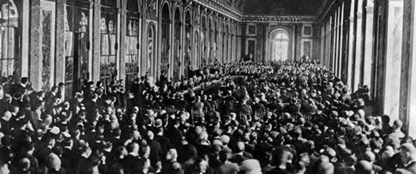 'The Treaty of Versailles' a talk by Dr Simon Peaple