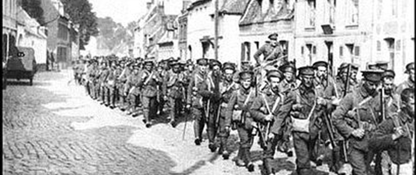 'Hunted....with all the hounds: 24 August 1914, the day after Mons' with Sean Godfrey