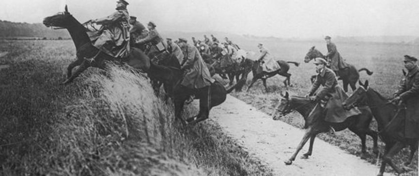 "British cavalry on the Western Front" by Professor Stephen Badsey