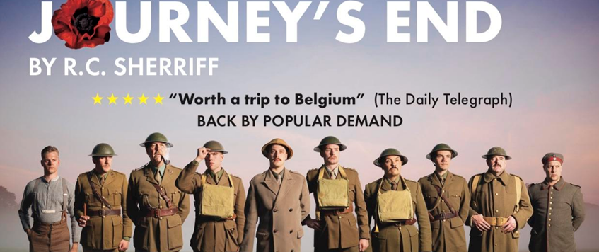 2 - 11 November : 'Journey's End' returns to Belgium