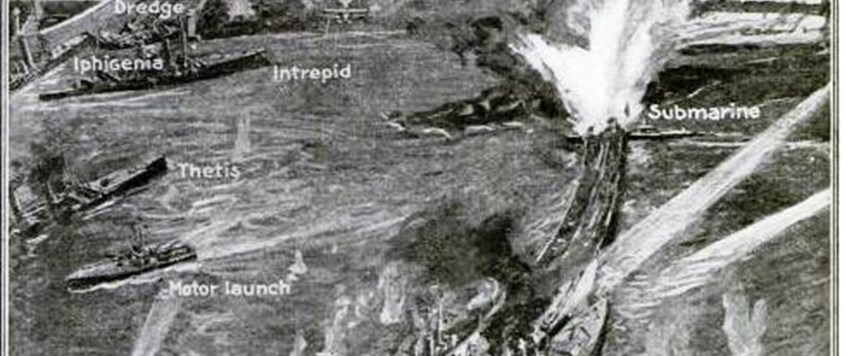 'The Zeebrugge Raid 23rd April 1918' by Clive Harris