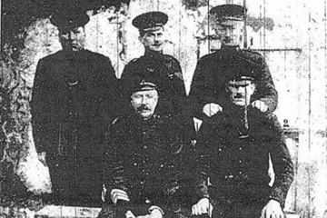 'The Capture of Carrigtwohill RIC Barracks, January 1920' by Marie McCarthy