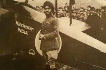 Stephen Barker” 'Hardit Singh Malik - the Flying Sikh'.
