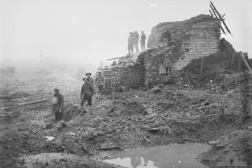 The New Zealanders at Polderhoek Chateau : November 1917