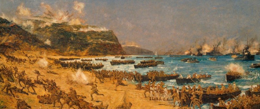 Peter Hart 'V Beach Gallipoli 25 April 1915'