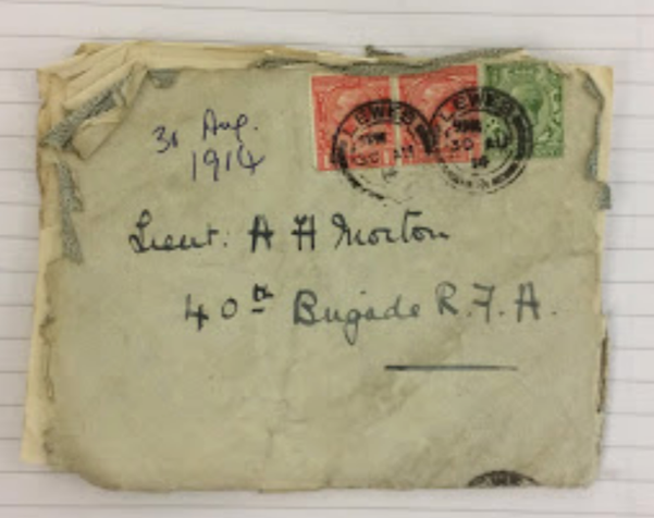 Letters to Lieutenant Alan Morton 1914