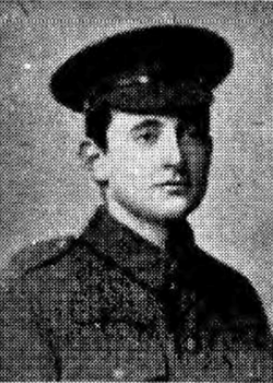 6 March 1915 : Rifleman Basil Heathcote Clarke