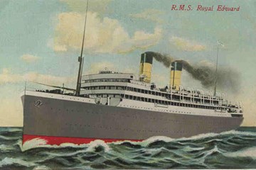 Friday the 13th in the 13th month of the war: The sinking of the Royal Edward