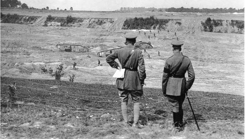 The Workshops And Stores At Erin With Which He Would Be Familiar, And The Photograph Of King George V Watching A Demonstration Near There Includes Maj. General Elies (Commanding Tank Corps) Whom Frank Met At Reunions In The 1930S.