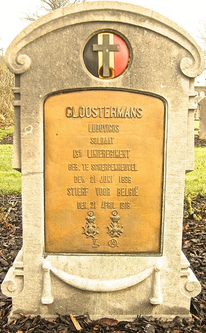Ludovicus Cloostermans Headstone