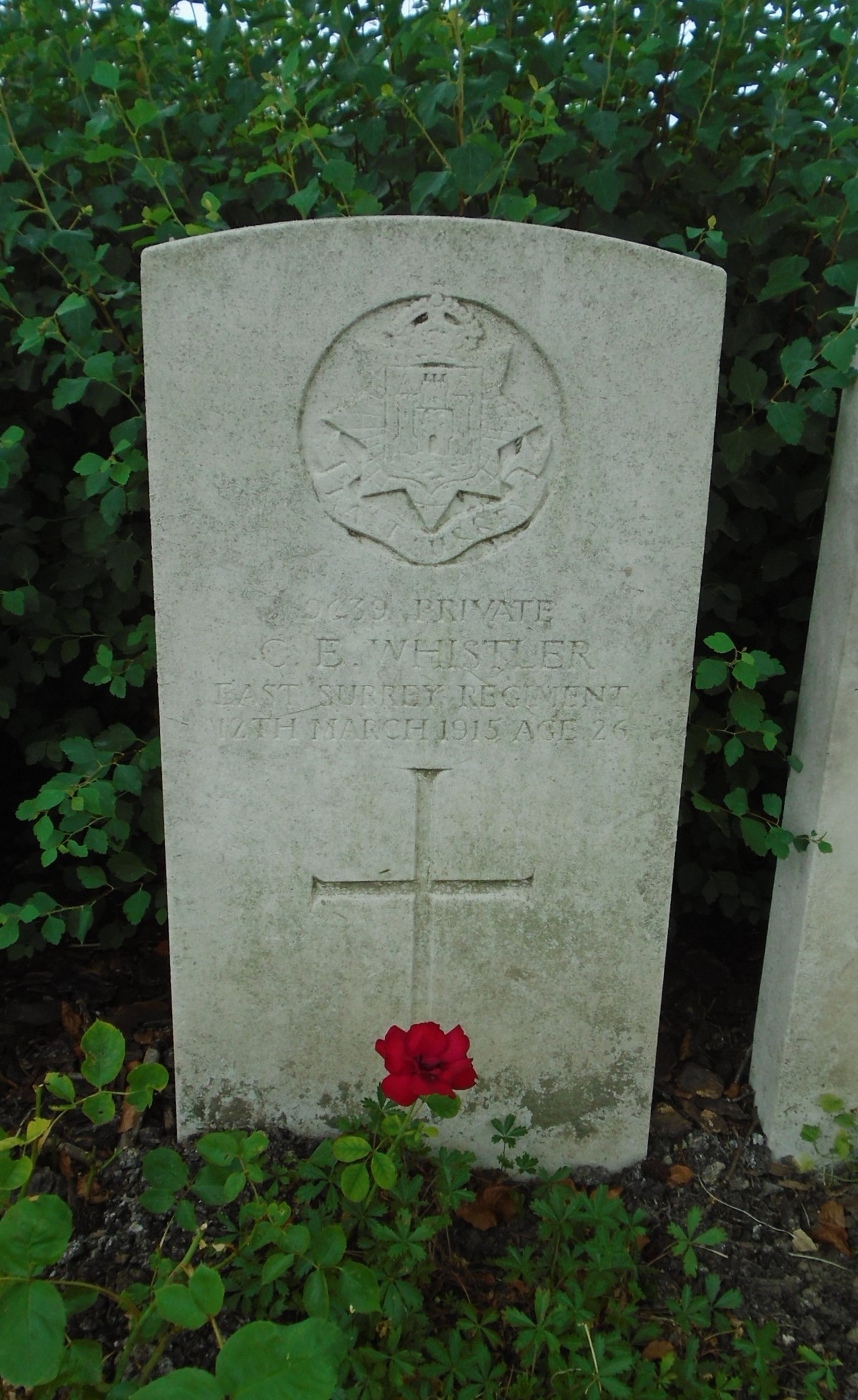 Private Whistler’S Headstone